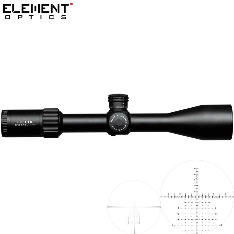 Mira Element Optics Helix 6-24X50 APR-2D FFP MOA
