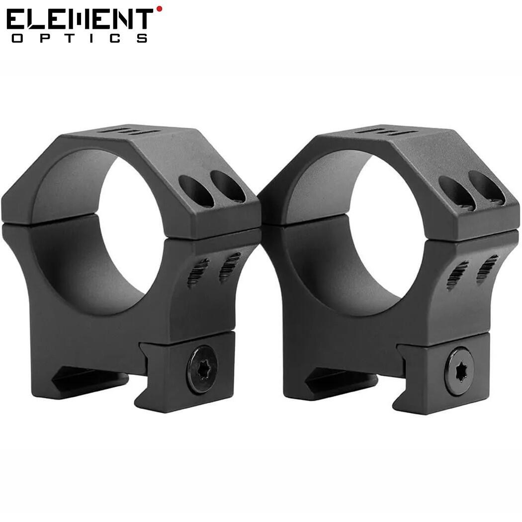 Element Optics - Element Optics Xt Montages 2pc 30mm Bas Weaver/picatinny - Lunette De Visée - Noir - Taille Unique - Decathlon