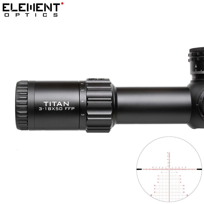 Mira Element Optics Titan 3-18X50 FFP MOA APR-2D