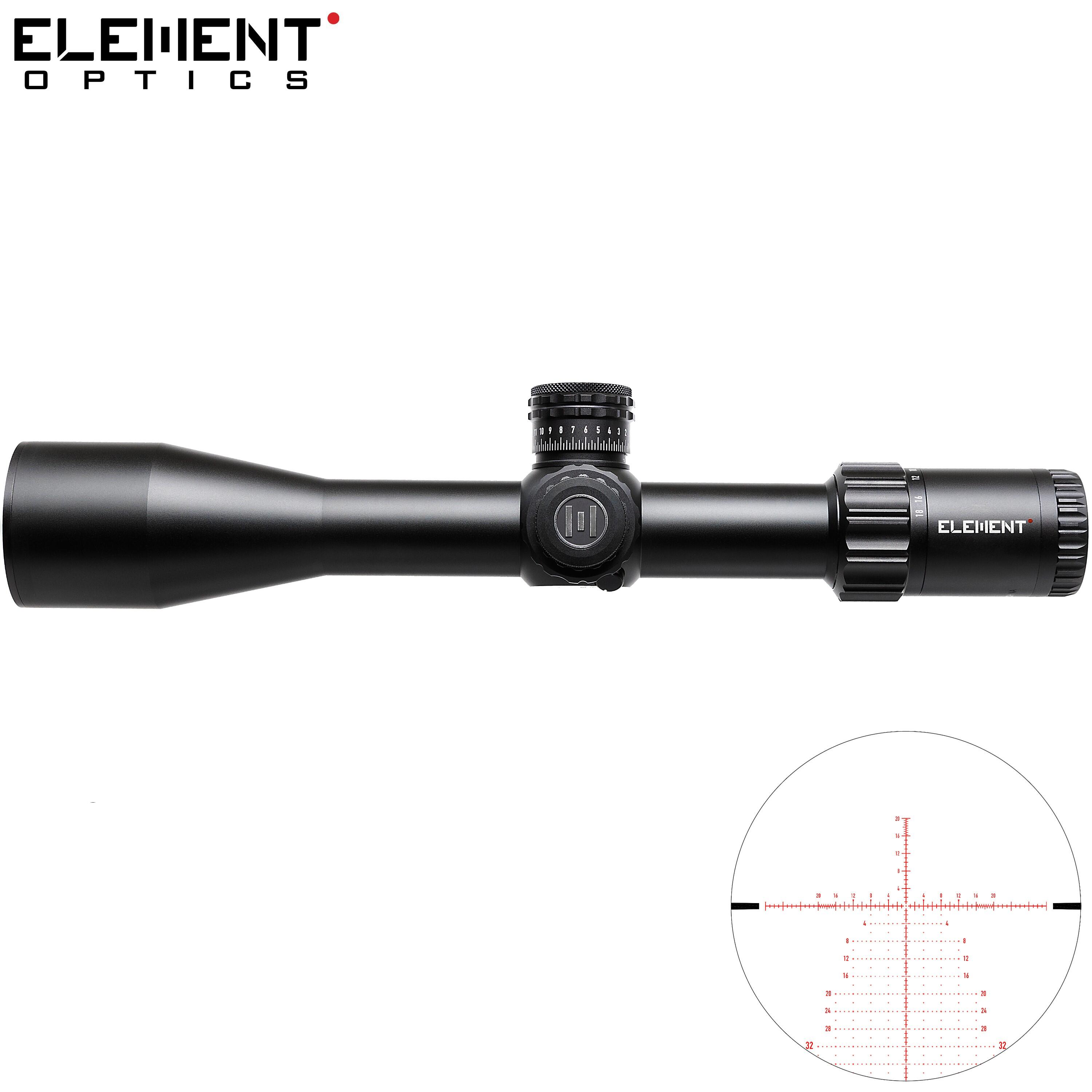 Mira Element Optics Titan 3-18X50 FFP MOA APR-2D 2/6