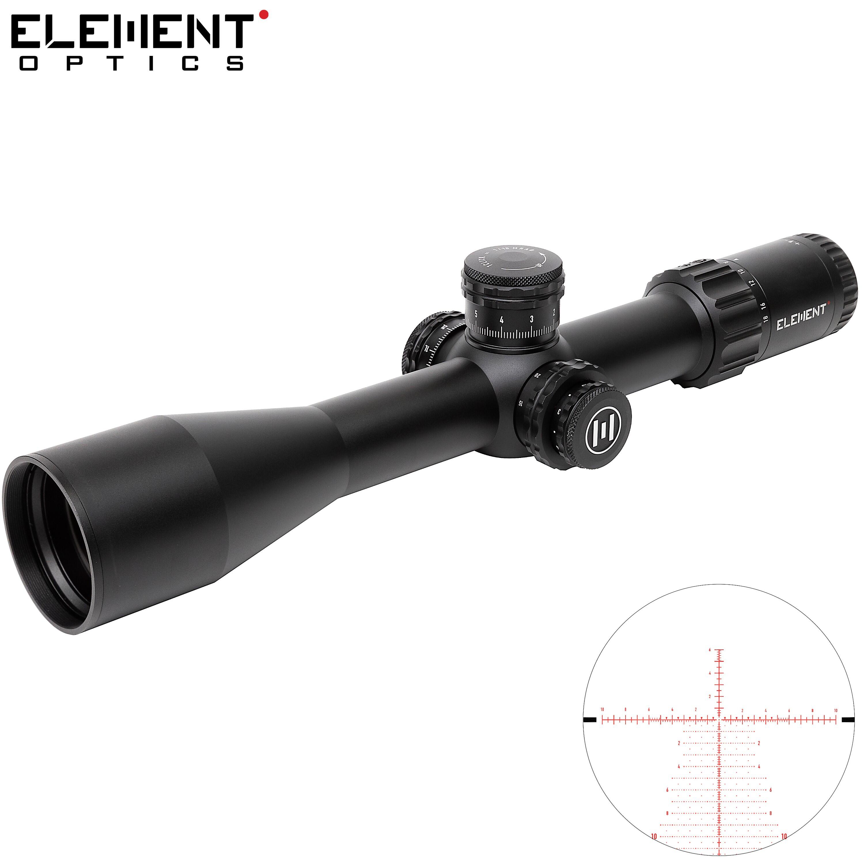 ELEMENT OPTICS Mira Element Optics Titan 3-18X50 FFP MRAD APR-2D