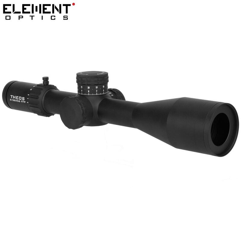 Mira Element Optics Theos 6-36X56 FFP MRAD APR-2D Black