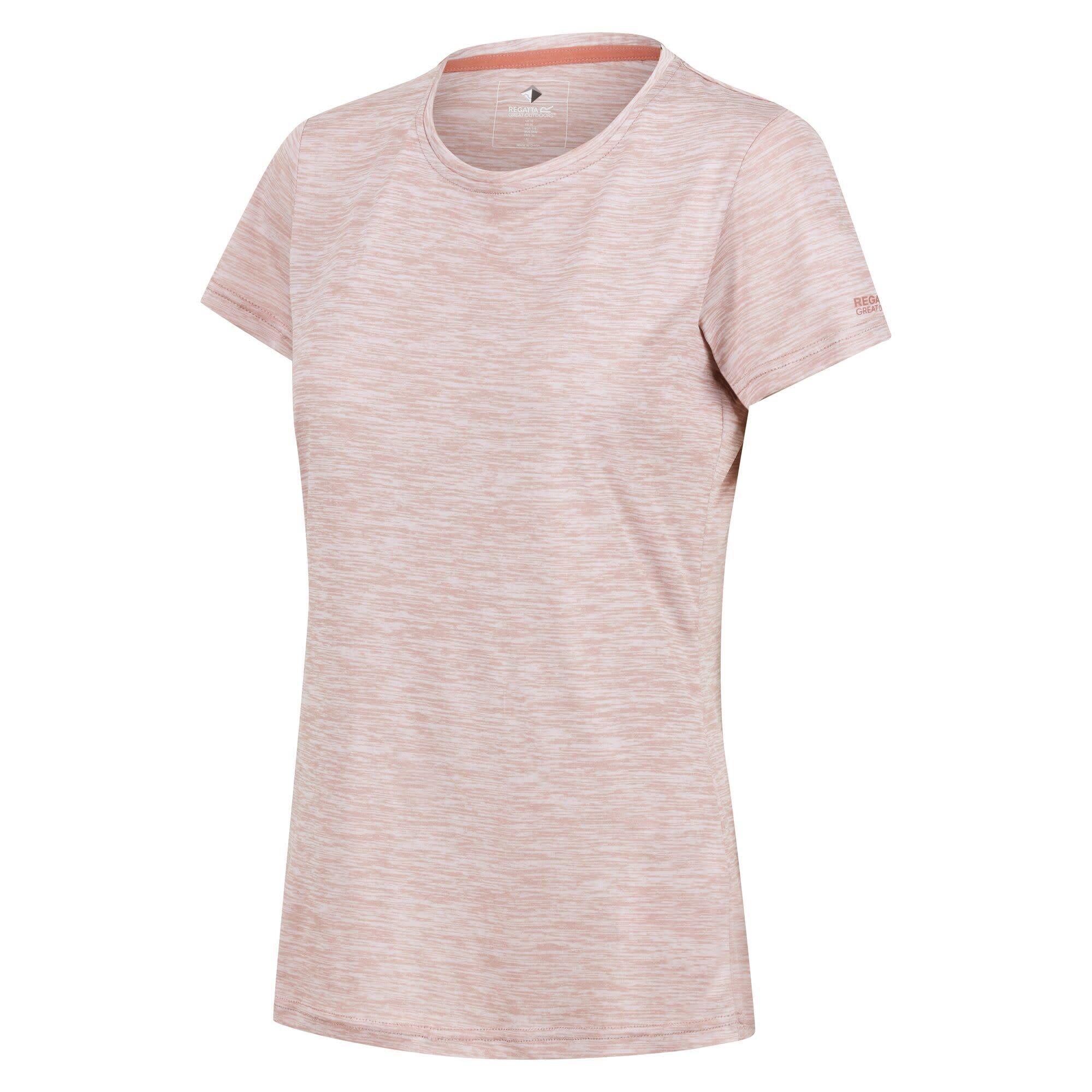 T Shirts Et Chemises Femme - REGATTA Fingal Edition W   -  Dusky Rose 6/7