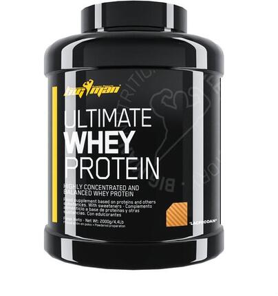 BigMan - Ultimate Whey Protein 2 kg - Proteina de suero de leche - Sabor: Cooki