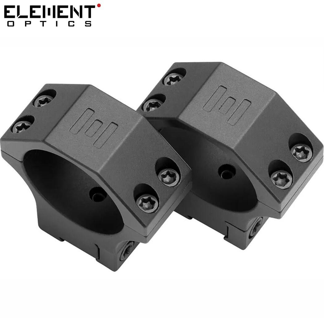 Element Optics XT Montagens 2pc 30mm Alta 9-11mm Dovetail 2/4