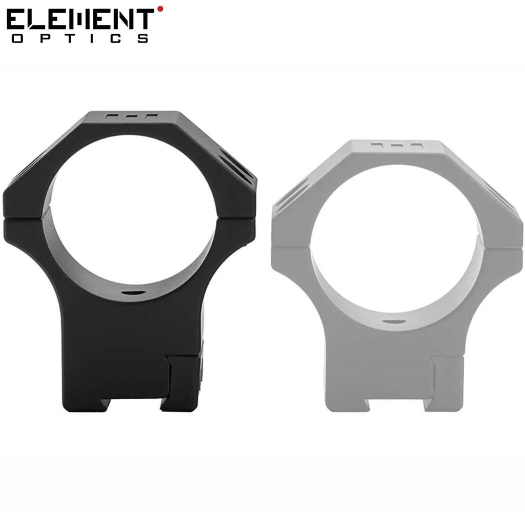 Element Optics XT Montagens 2pc 30mm Alta 9-11mm Dovetail 3/4