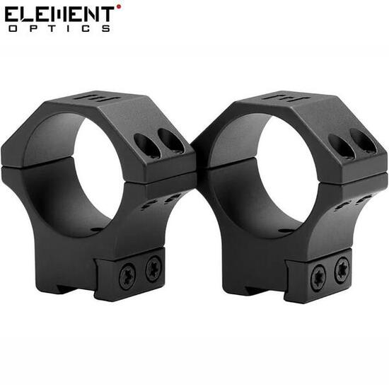 Element Optics XT Montages 2pc 30mm Moyen 9-11mm Dovetail