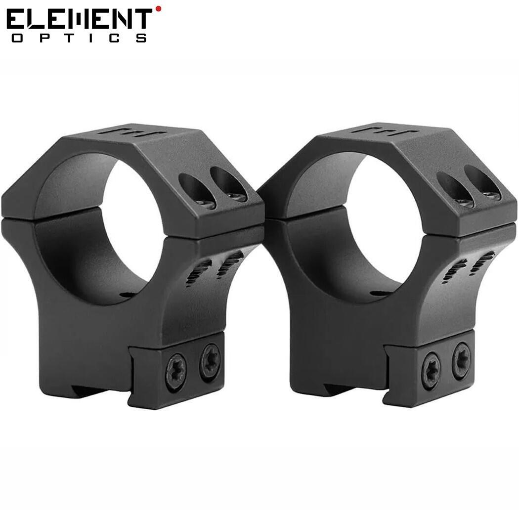 Element Optics - Element Optics Xt Montages 2pc 1'' Bas 9-11mm Dovetail - Lunette De Visée - Noir - Taille Unique - Decathlon