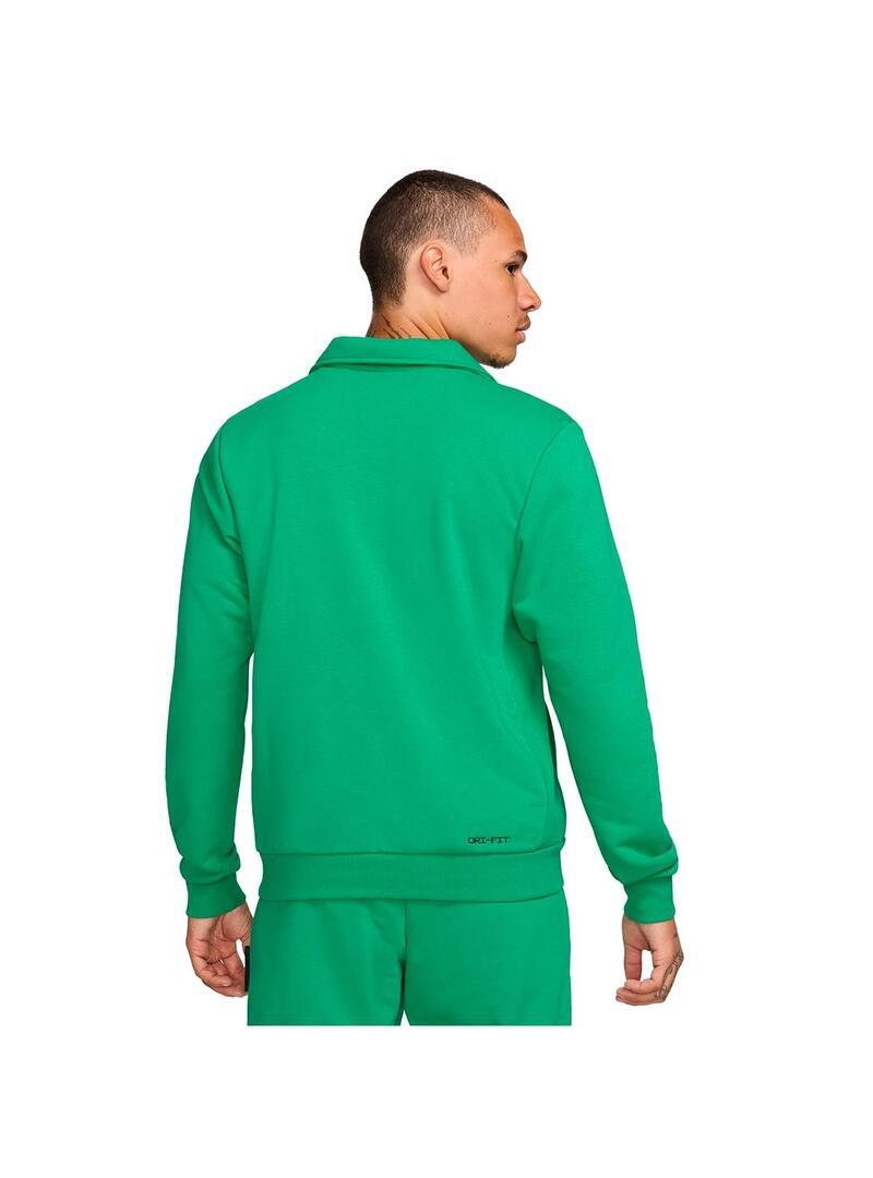 Sudaderas jerseys polares para Hombre Nike Giannis  Verde 2/7
