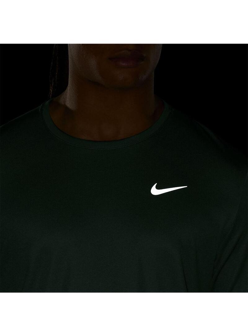 Camiseta para Hombre Nike Miler  Verde 4/4
