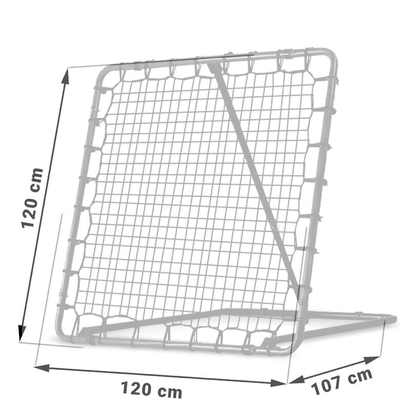 Bramka treningowa rebounder Neo-Sport NS-490 120x120x107 cm