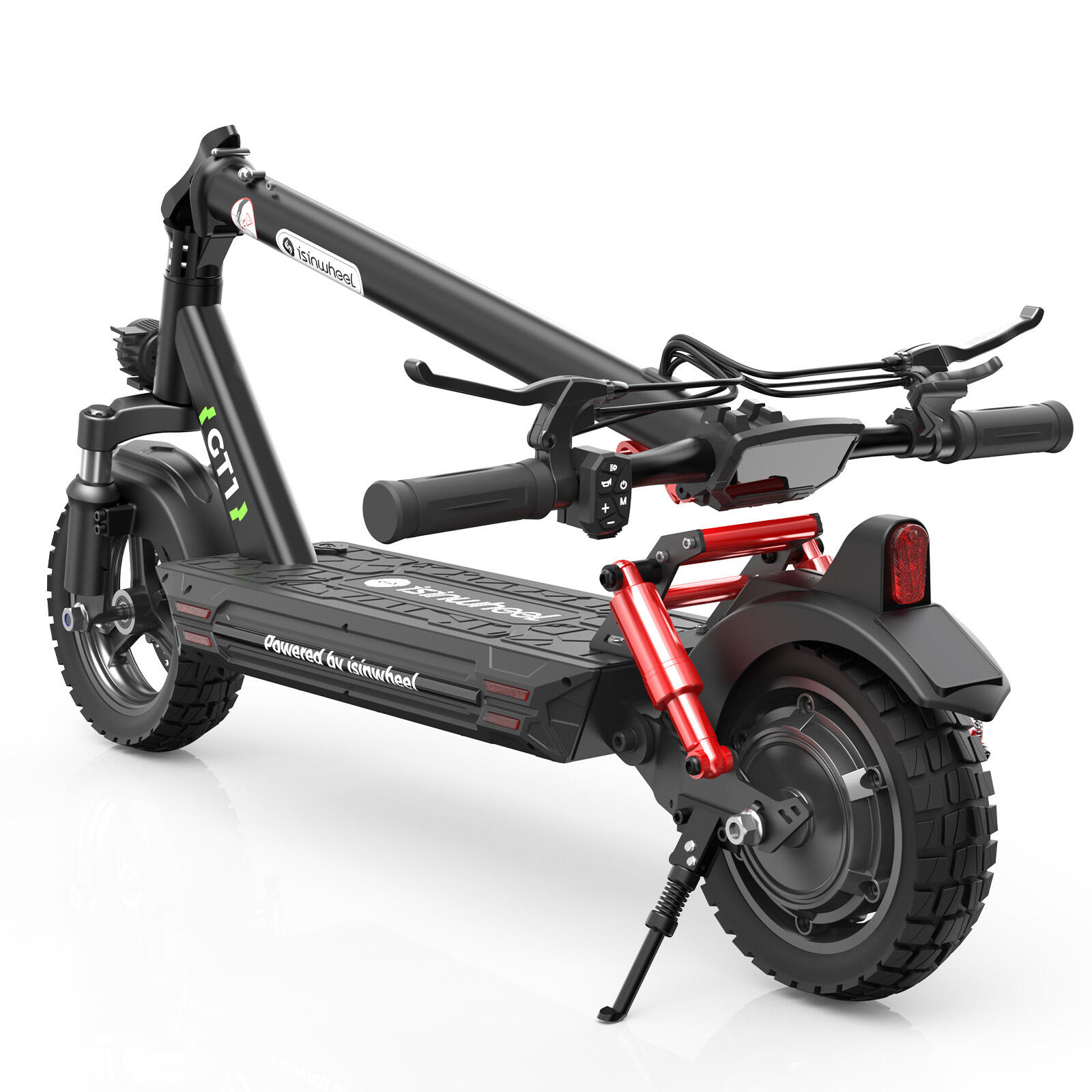Elektrische scooter Isinwheel GT1 10-inch 48V 10Ah accu 2/7