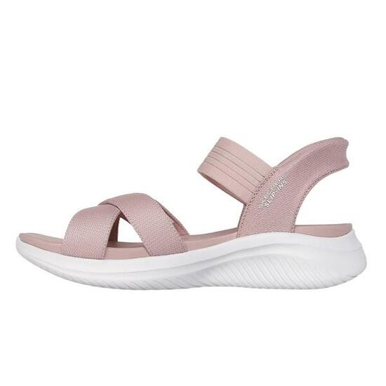 Sandalias Planas Mujer Skechers Rosa