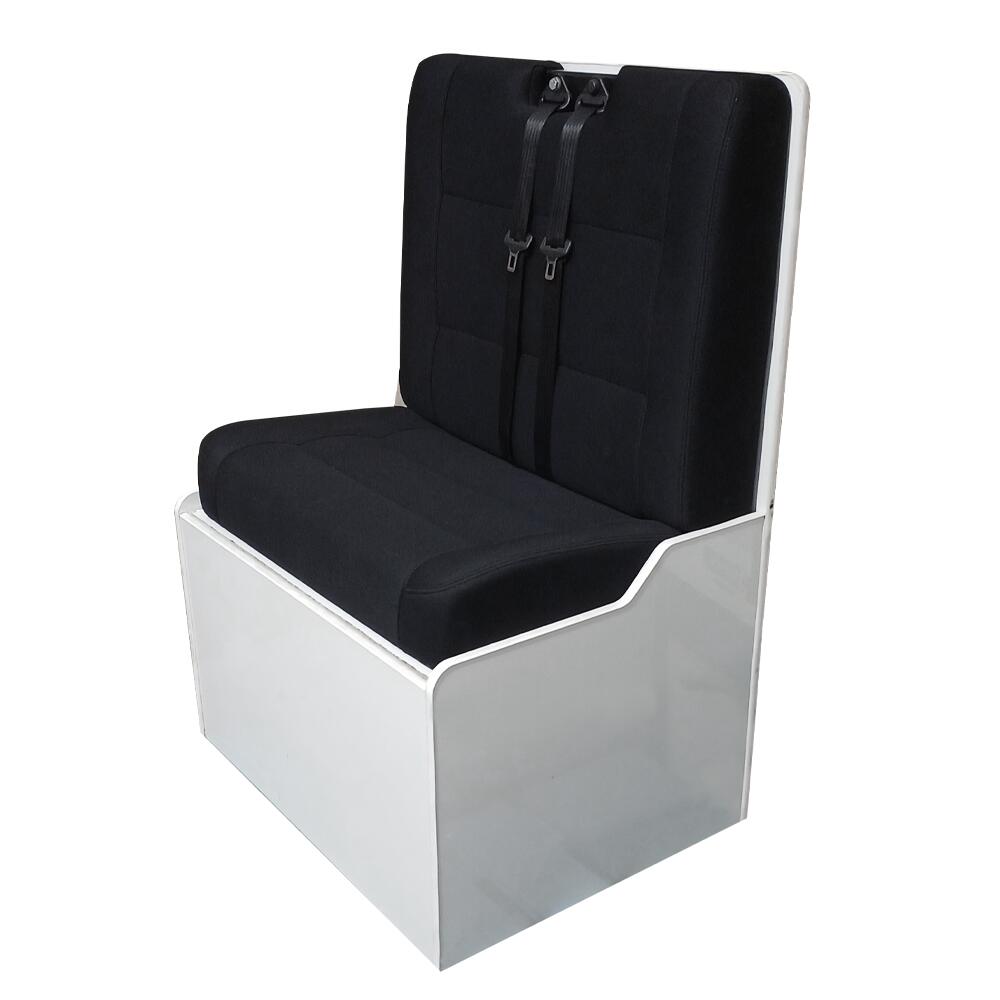 Seggiolino Komfort per telaio CTA senza Isofix - Premium Nero 2/4
