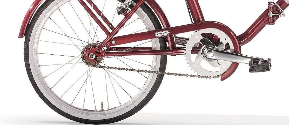 Klapprad 20 Zoll New ANGELA Rot 4/4