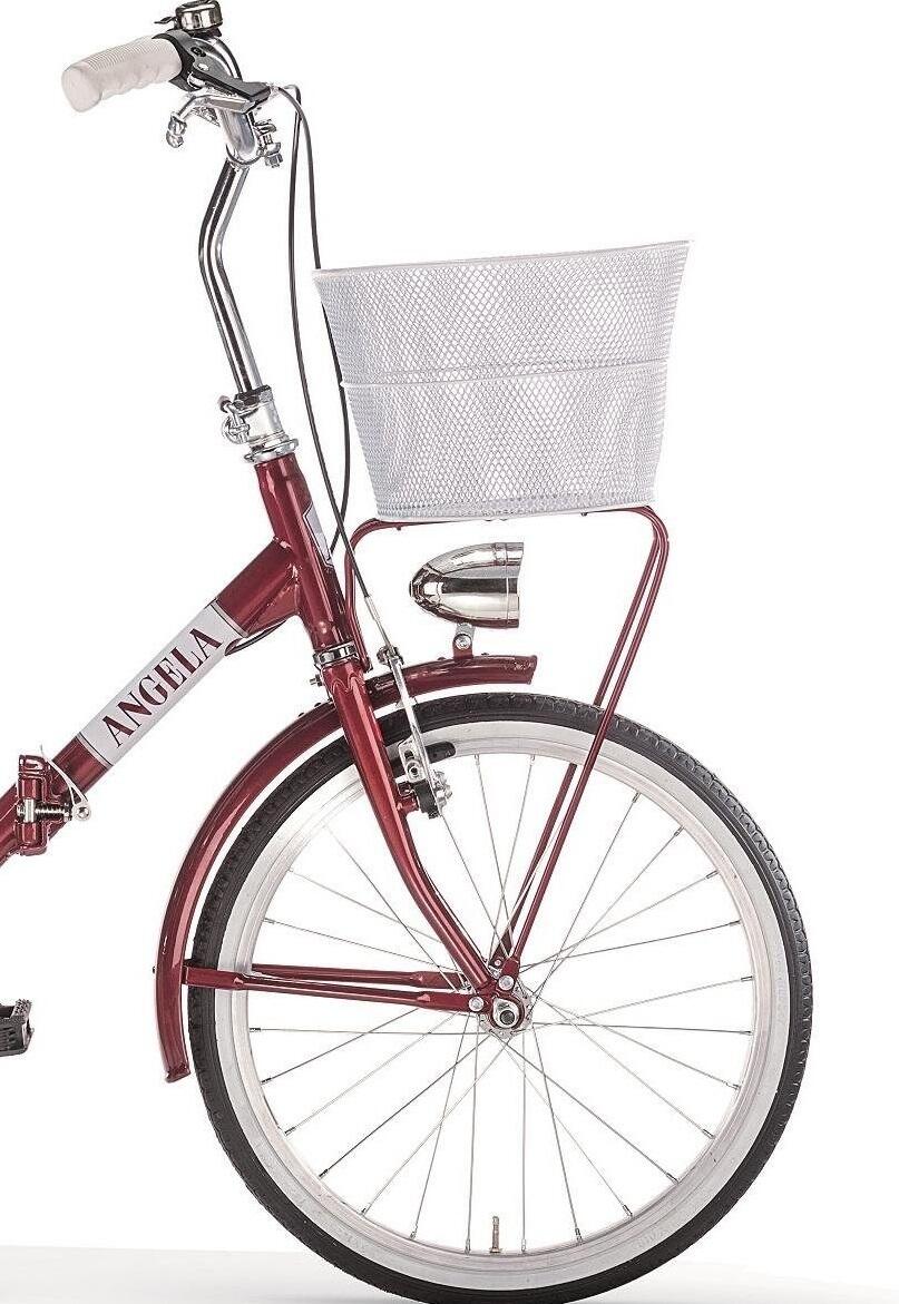 Klapprad 20 Zoll New ANGELA Rot 3/4