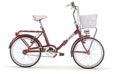 Klapprad 20 Zoll New ANGELA Rot