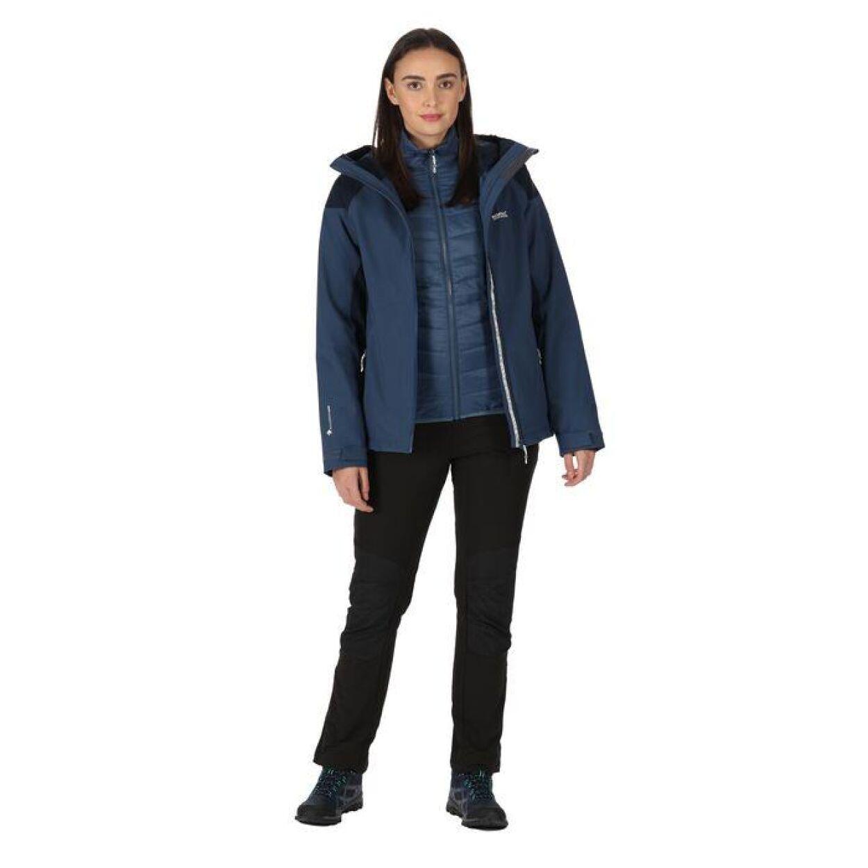 Chaqueta de senderismo Regatta Wentwood 3 en 1 para mujer con membrana 15K 3/7