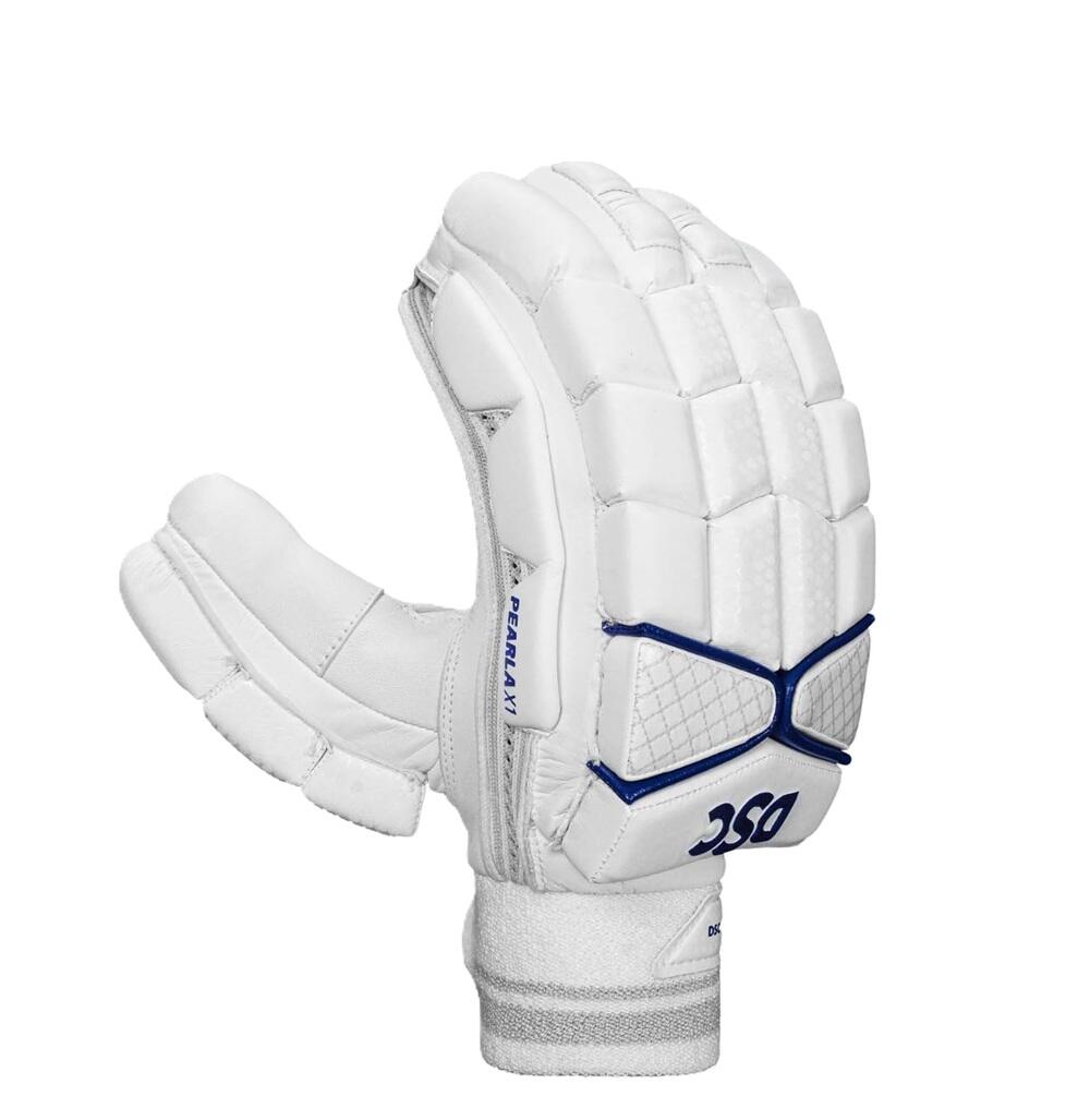 DSC DSC Pearla X1 Cricket Batting Gloves | Leather Palm | Optimum Ventilation