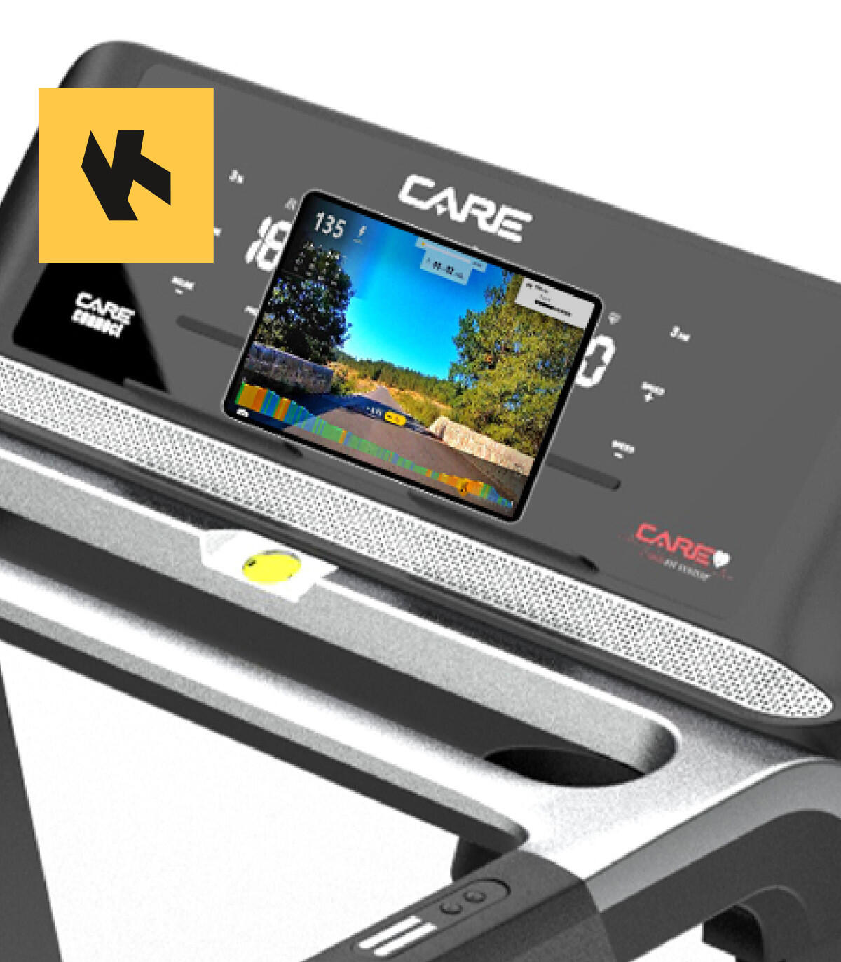 Tapis de course connecté - 20km/h - CARE - RUNNER - KINOMAP 3/5