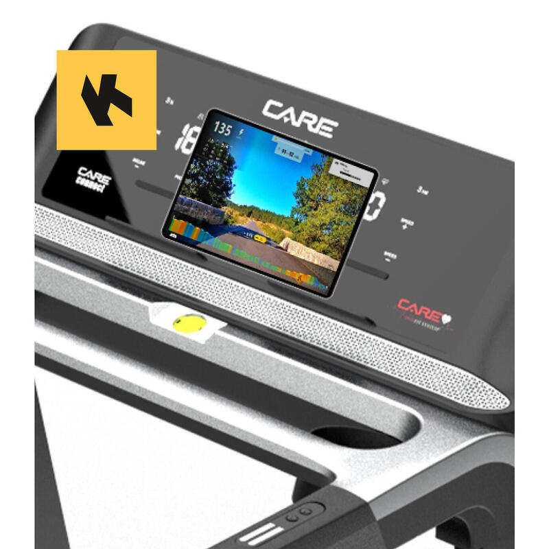 Tapis de course connecté - 20km/h - CARE - RUNNER - KINOMAP