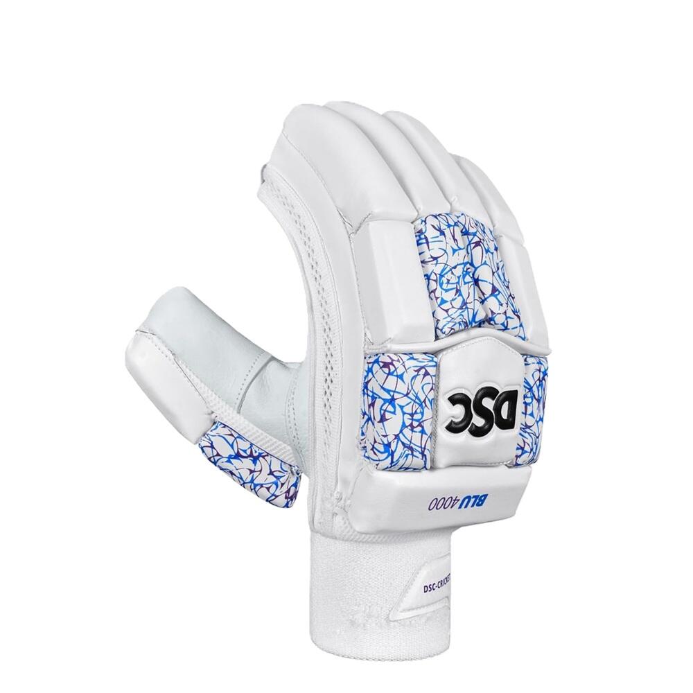 DSC DSC Blu 4000 Cricket Batting Gloves | Airflow Gusset | Light Weight Foam