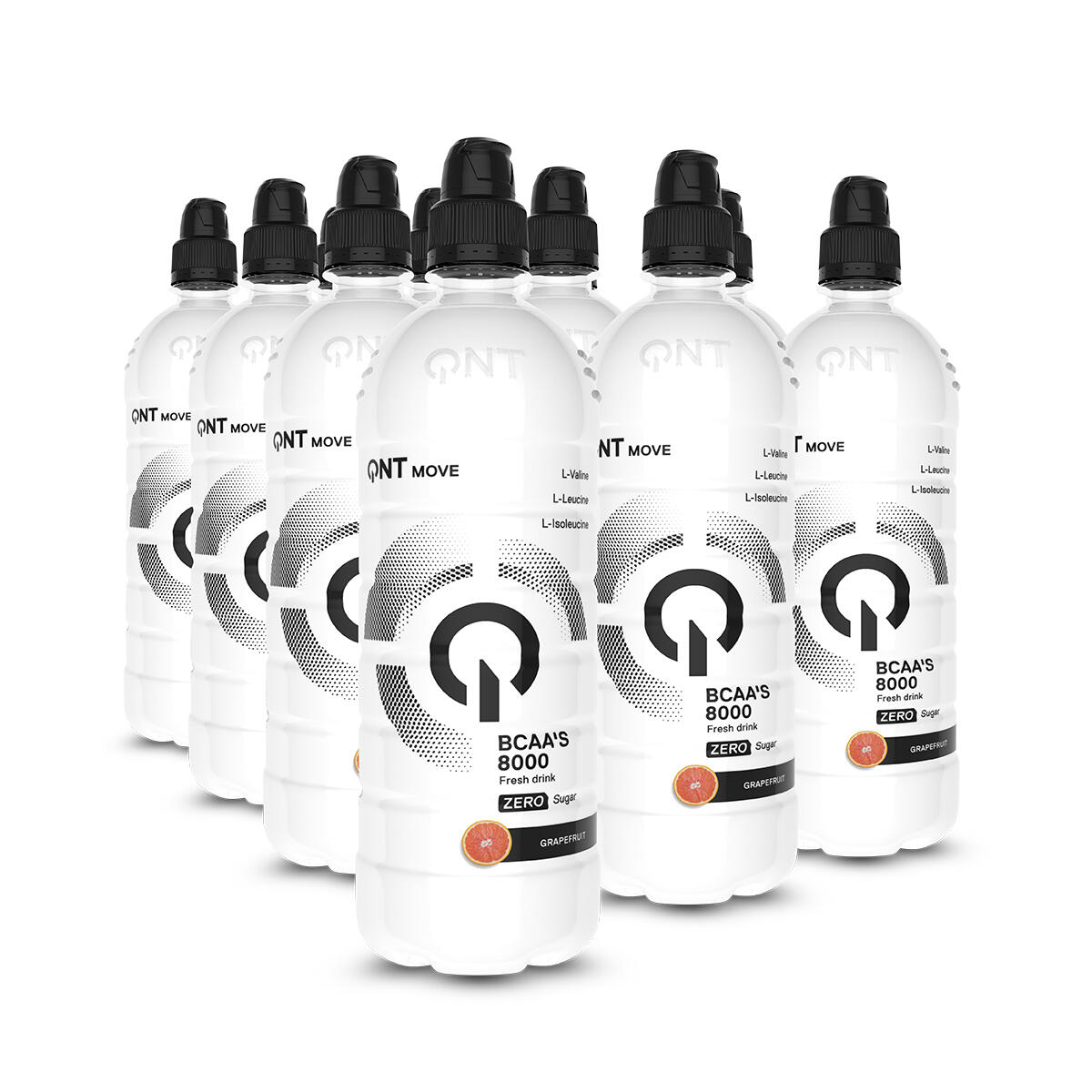 QNT BCAA'S 8000 QNT Drink 8000 mg BCAA 2:1:1 Sugar-Free