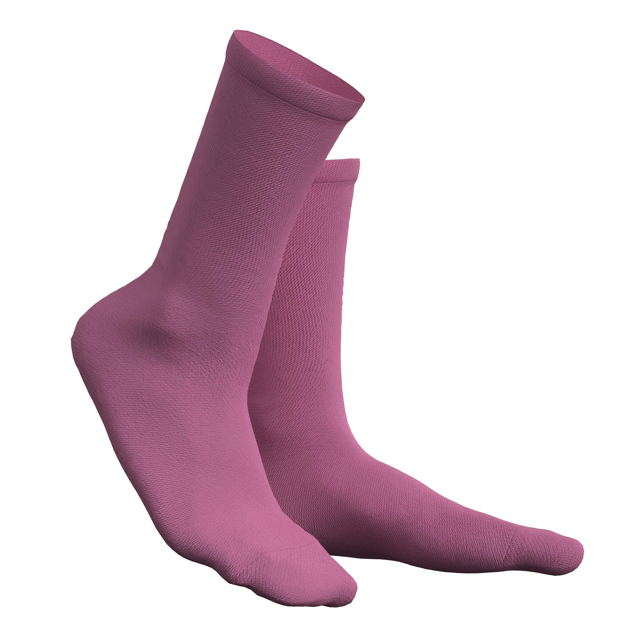 Calcetines de ciclismo/running transpirables – Rosa 5/7