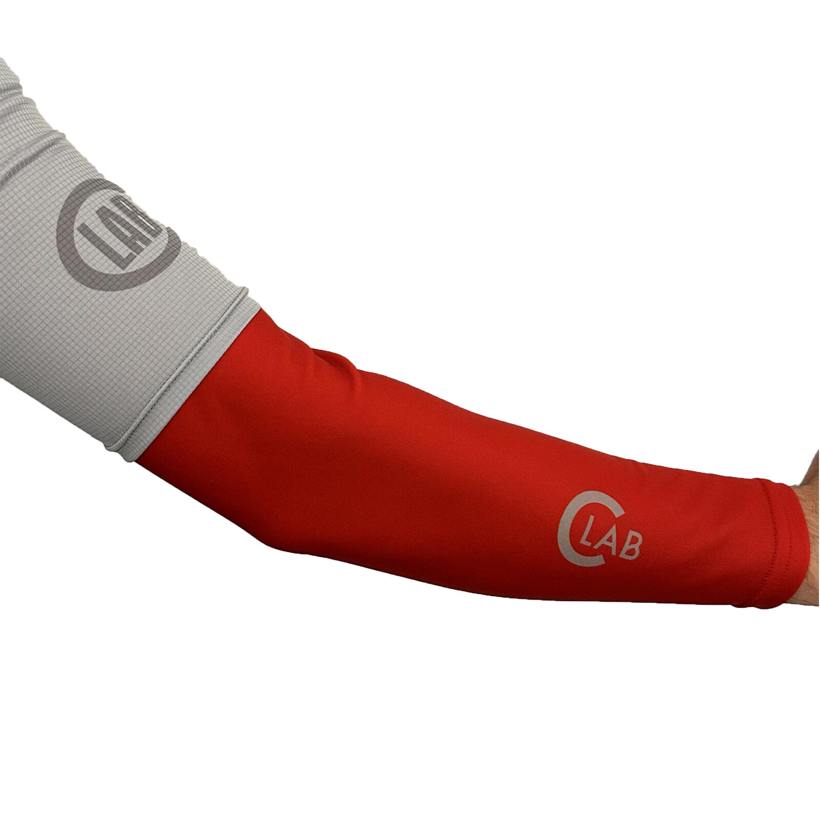 Manchettes de Cyclisme Thermiques- Rouge 4/4