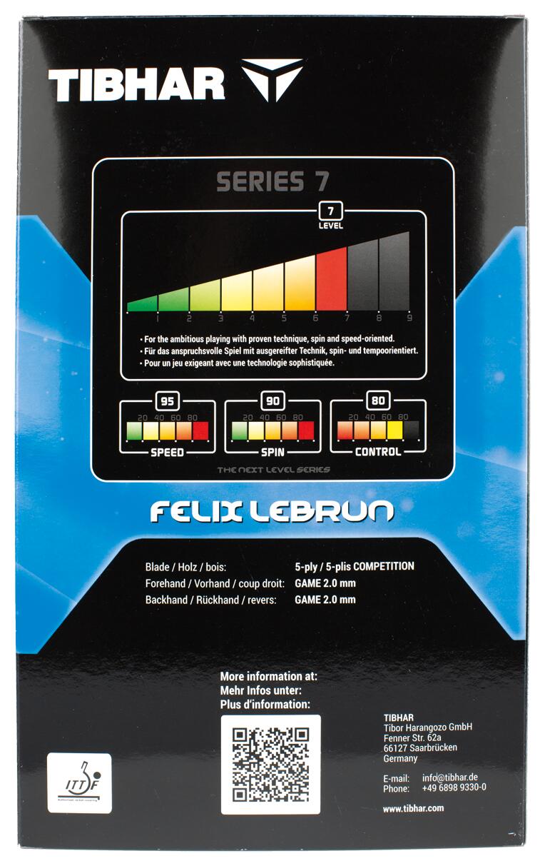 Raquette Félix LEBRUN + Housse 4/7