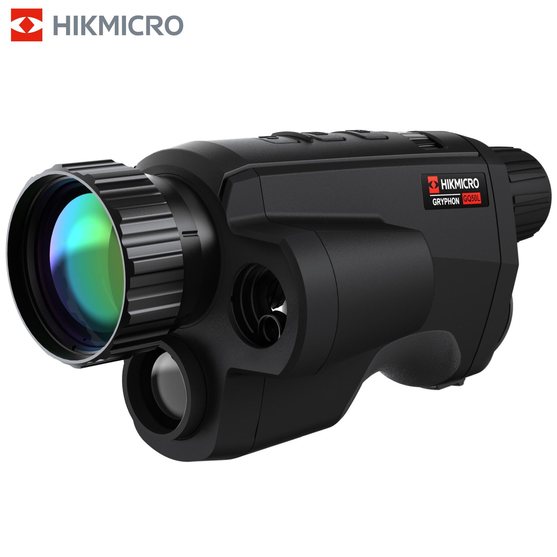 Monóculo visão térmica hikmicro gryphon lrf gq50l 50mm (640×512)