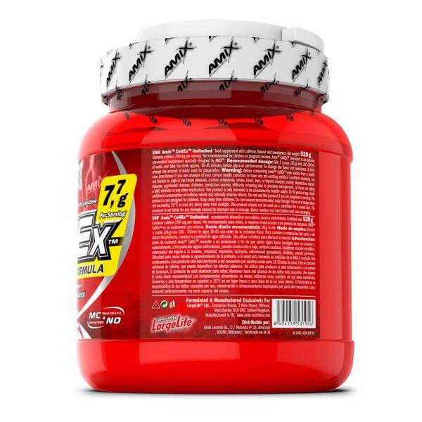 Cellex unlimited formula - 520g de Amix Nutrition 3/5