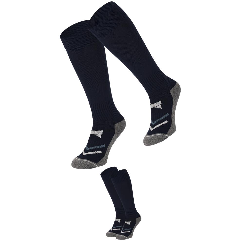 Chaussettes de football - 2 paires - Chaussettes de football - Unisexe 2/5