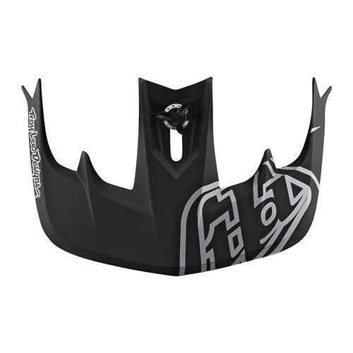 Troy Lee Design 20 STAGE Visor Stealth Black / Silver