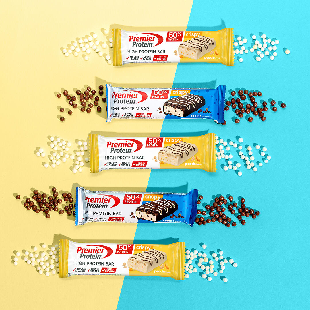Premier Protein - High Protein Bar 50% - Multiflavorbox 4x(5x40g) 3/7