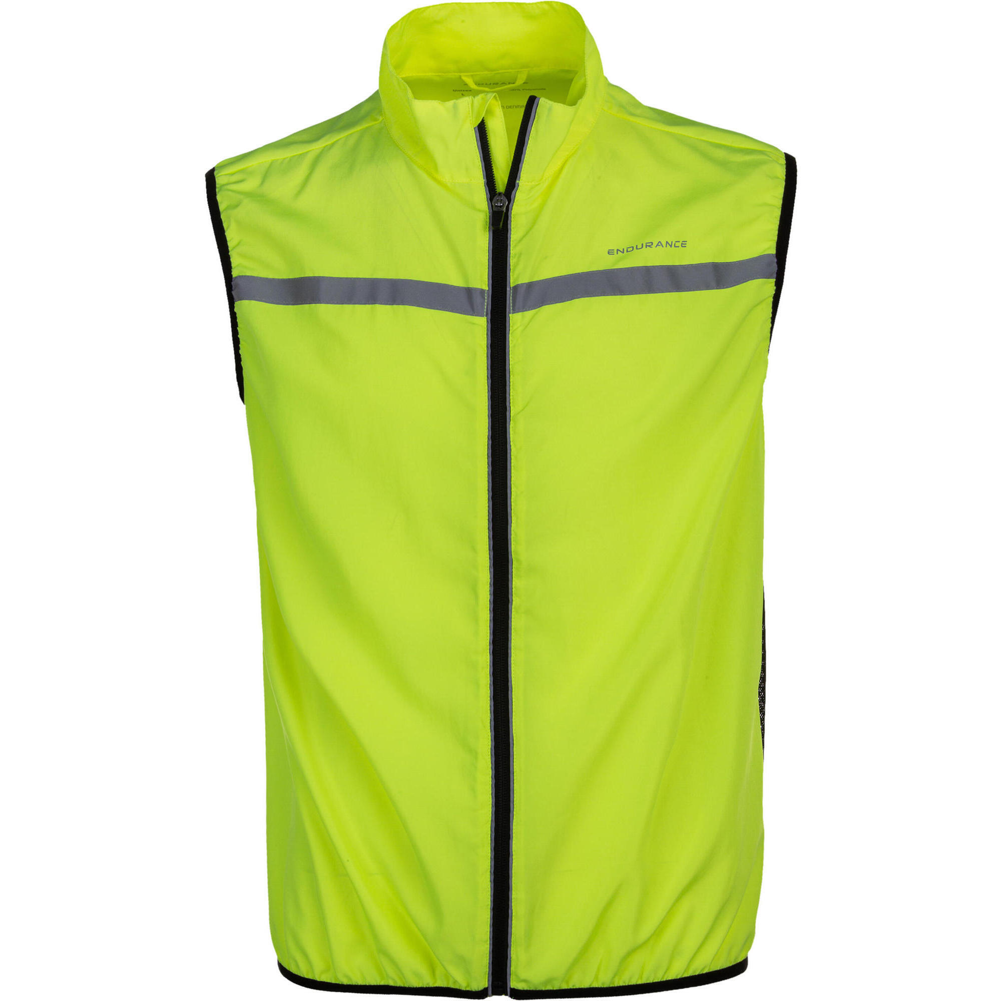 Endurance - Gilet De Running Léger Endurance Sindry - Gilet Sans Manche - Jaune|orange - 42 M/l - Decathlon