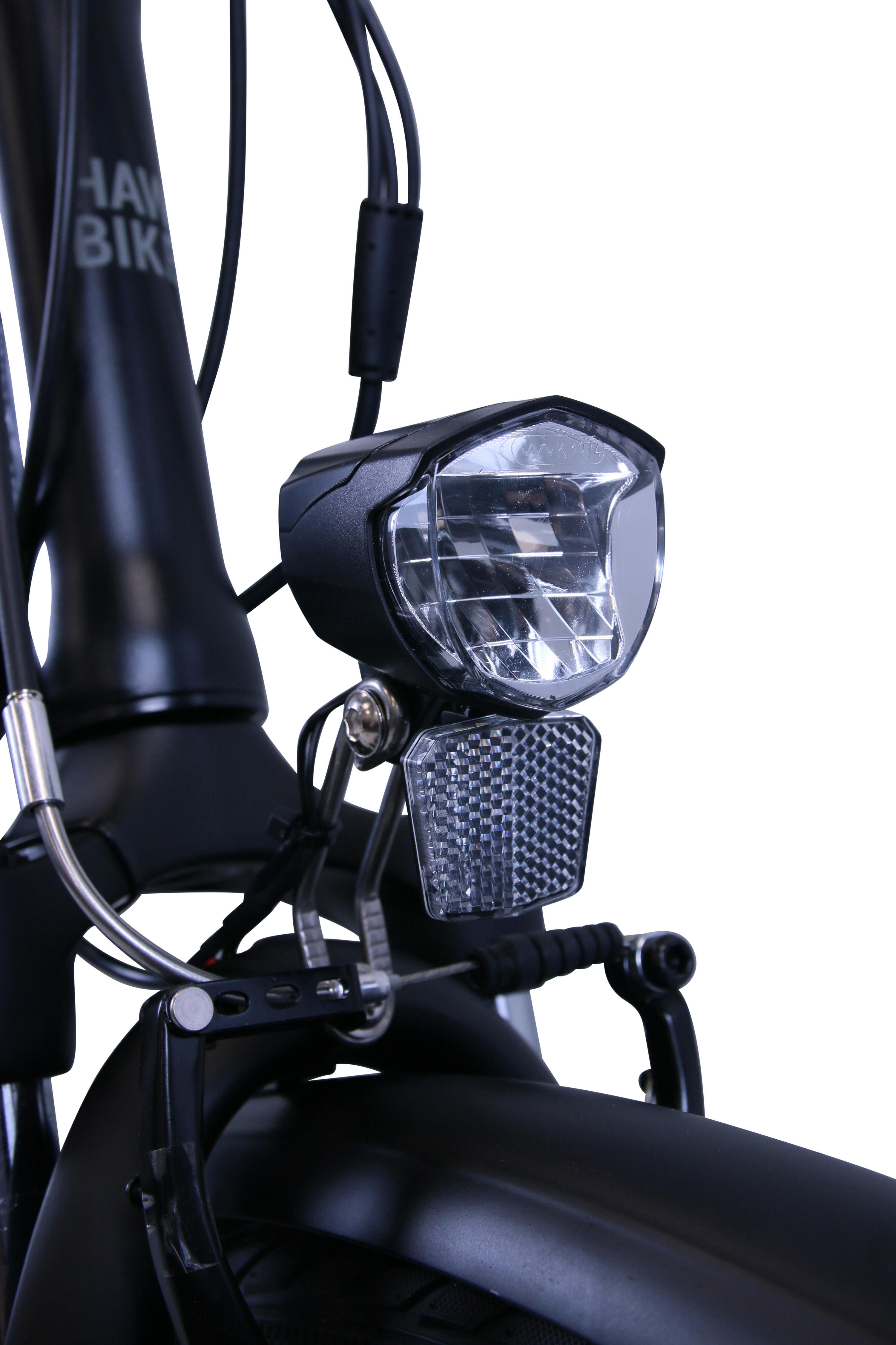 HAWK eCity Wave Black E-Bike Herren & Damen 28 Zoll 7 Gang Nabenschaltung 3/5