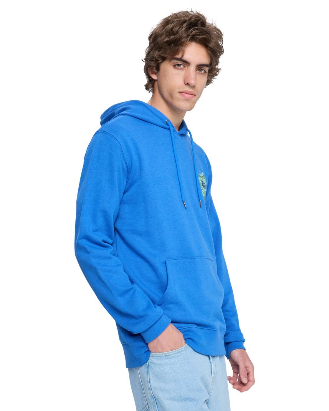 Sweat à capuche GRAPHIC Bleu Homme 4/4