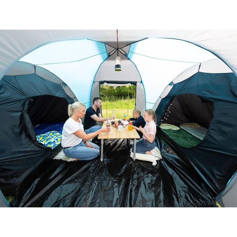 Tente dôme familiale Hammerfest 6 - Camping - 6 personnes  - 2 cabines