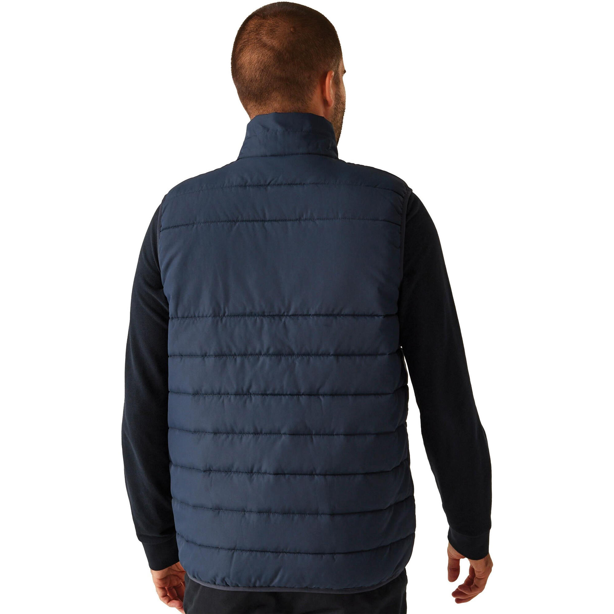 Mens Essential Thermal Body Warmer (Navy) 4/5