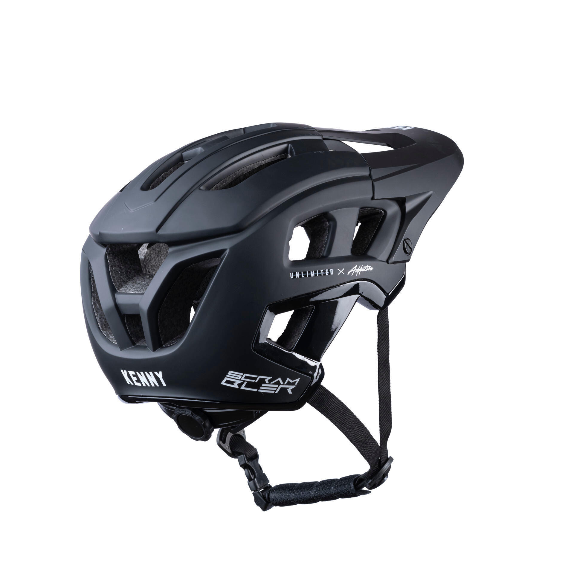 Casque Kenny Scrambler Kid Blanc 6/7