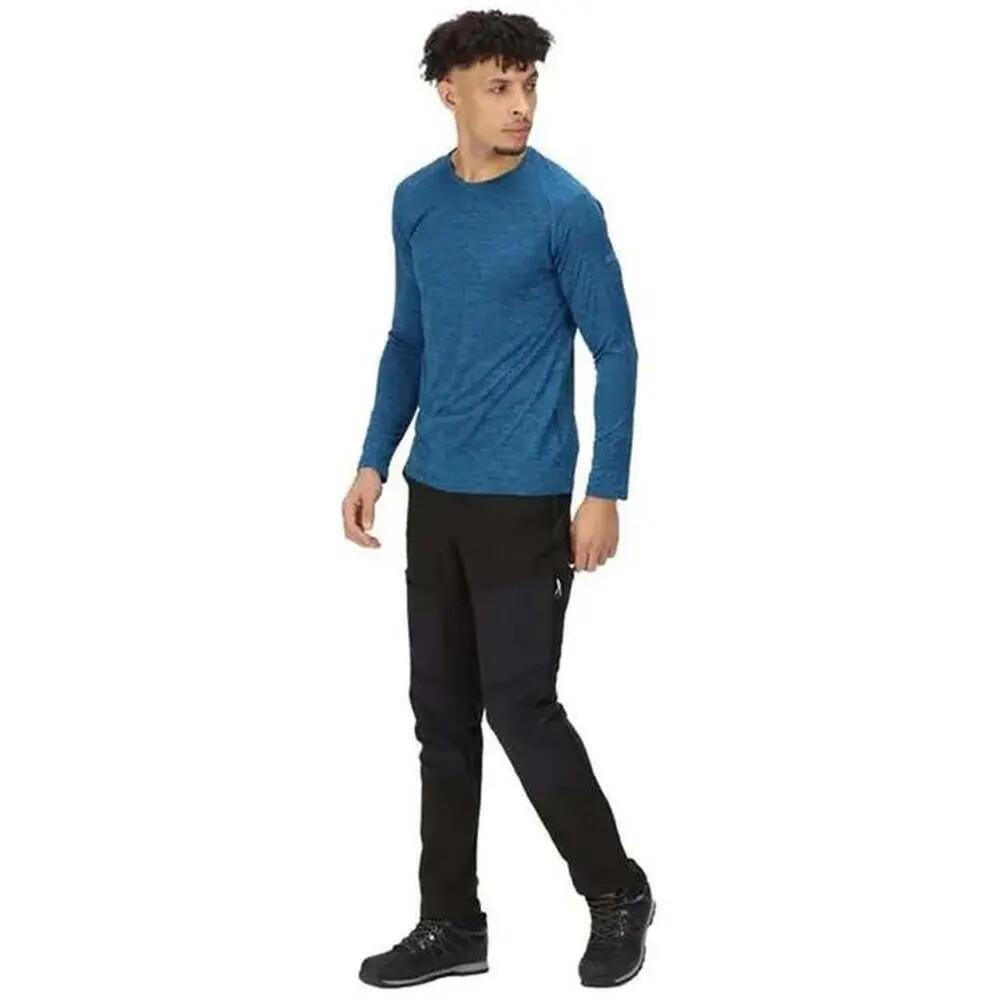 Pantalon largo para hombre Regatta Questra iv en color negro 3/7