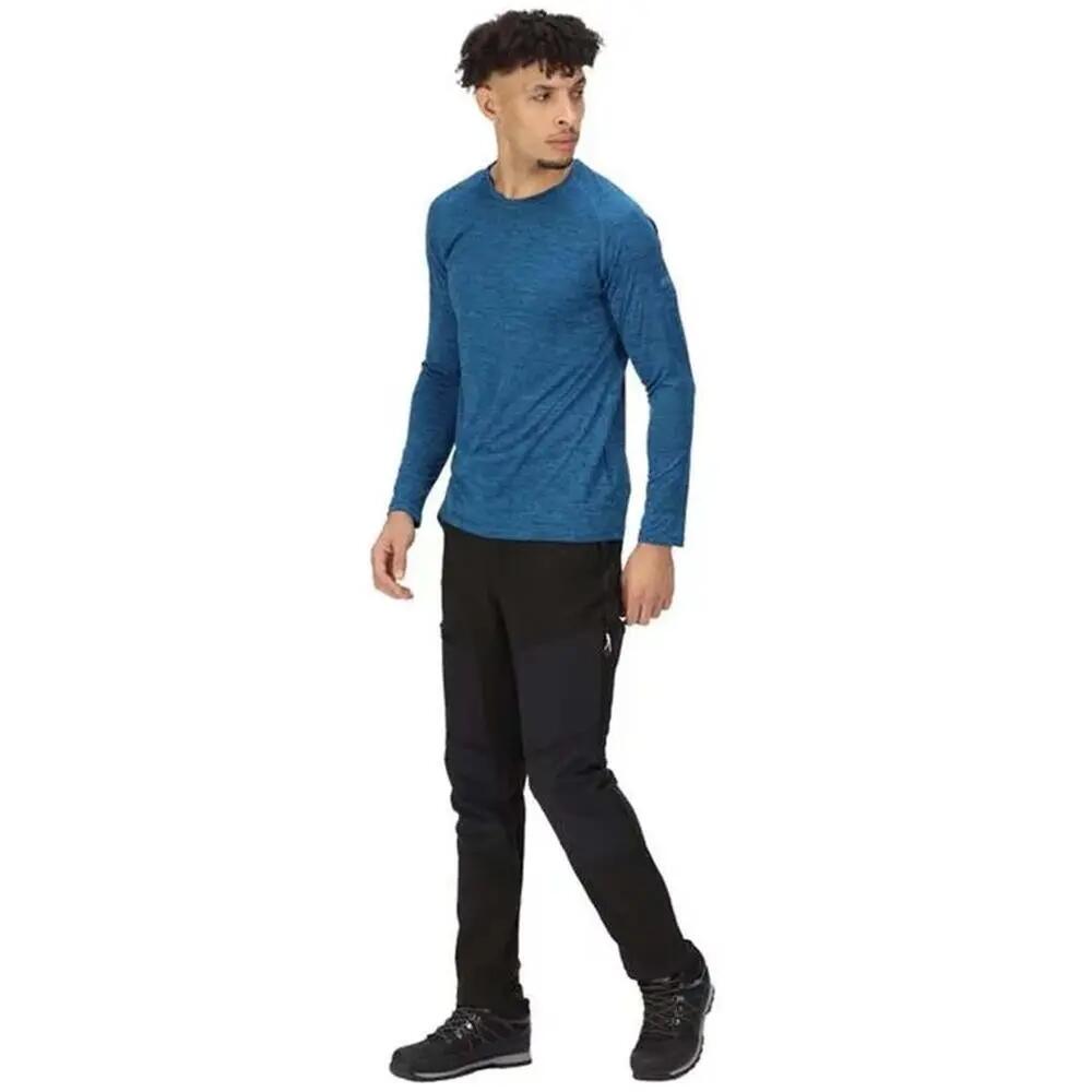 Pantalon largo para hombre Regatta Questra iv en color negro 5/7