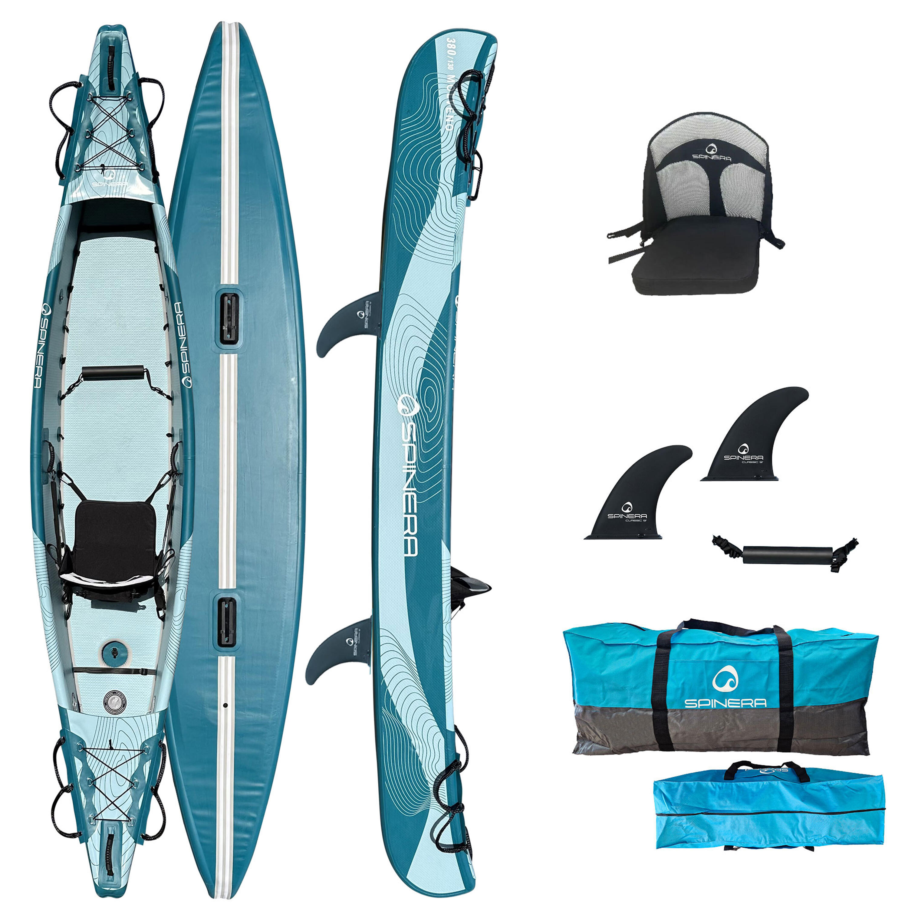 SPINERA Molveno 390 - 1 person Inflatable Kayak