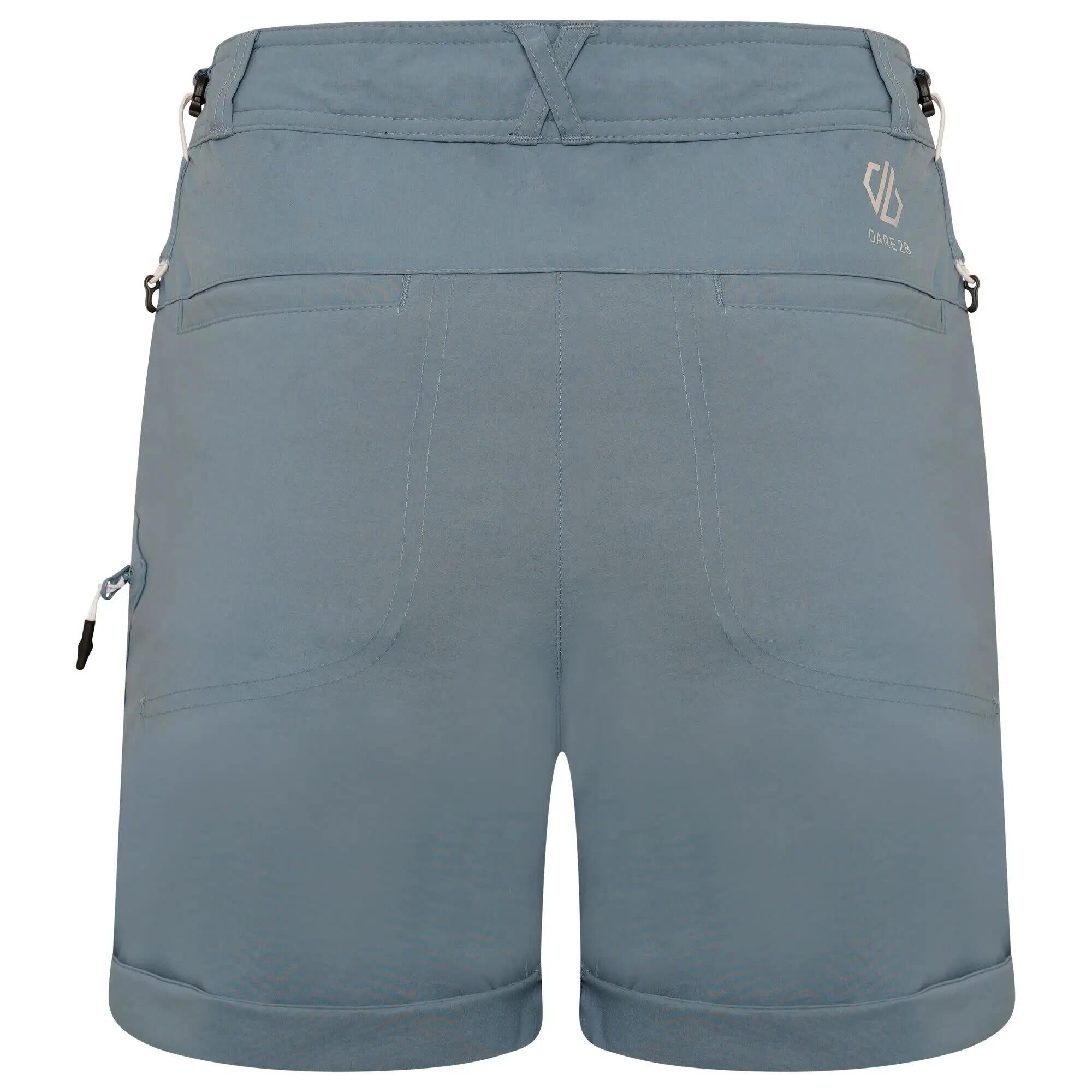Pantalón corto deportivo mujer Melodic II Short-Bluestone - azul 3/6