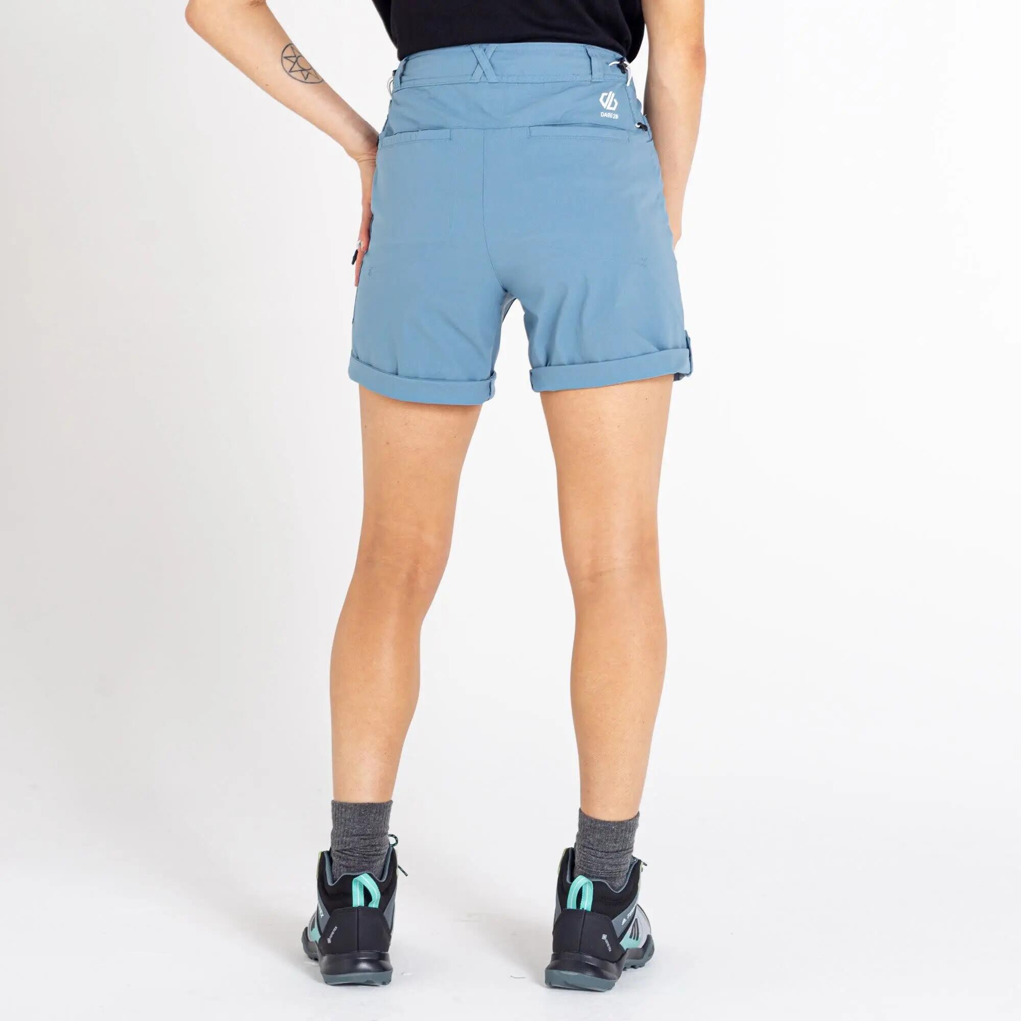 Pantalón corto deportivo mujer Melodic II Short-Bluestone - azul 4/6