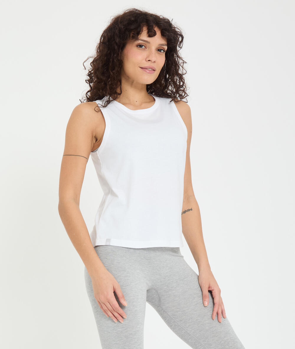 NIYAMA - Débardeur de yoga ouvert dans le dos 3/4