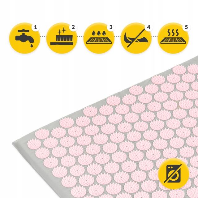 Mata do akupresury prozdrowotna 4FIZJO ECO z poduszką 7/7
