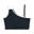 Brassière de sport à une seule bretelle avec détails contrastés