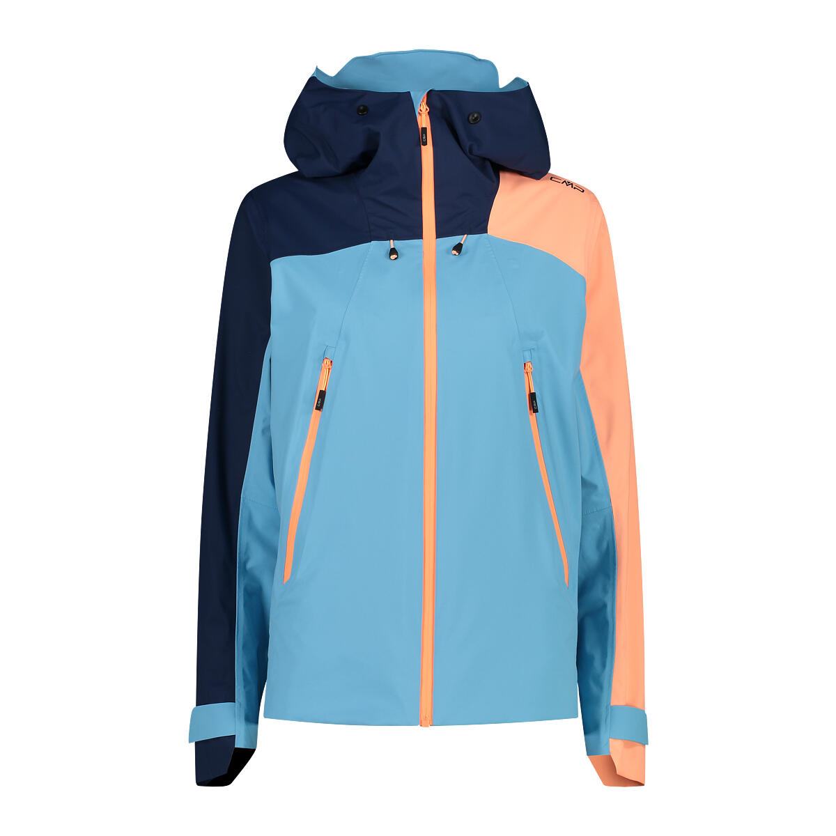 Cmp - Veste Imperméable À Capuche Femme Cmp - Veste - Bleu - 52 2xl - Decathlon